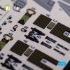 KELIK K72080 Grumman A-6A Knight Rider interior 3D decals for Fujimi kit 1/72